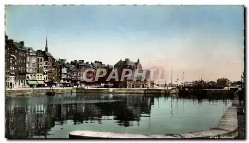 Cartes postales moderne Honfleur Le Bassin en Pleine eau