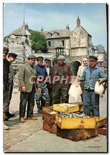 Cartes postales moderne Honfleur Retour de peche