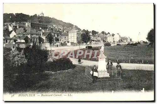 Cartes postales Honfleur Boulevard Carnot