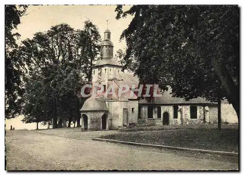 Moderne Karte Honfleur Chapelle Notre Dame de Grace