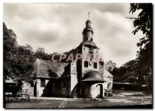 Moderne Karte Honfleur Chapelle Notre Dame de Grace