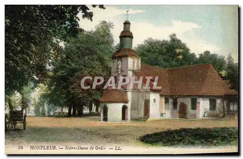 Cartes postales Honfleur Notre Dame De la Grace