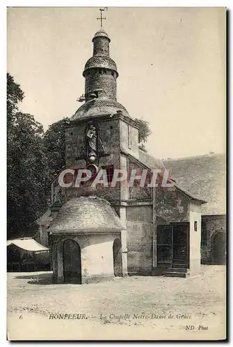 Cartes postales Honfleur La Chapelle Notre Dame de Grace