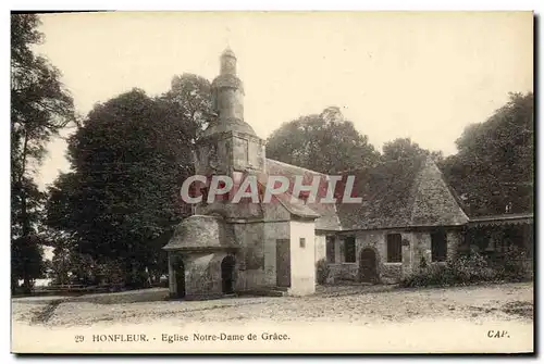 Ansichtskarte AK Honfleur La Chapelle Notre Dame de Grace