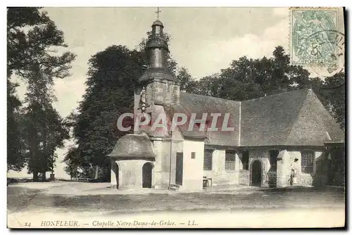 Ansichtskarte AK Honfleur Chapelle Notre Dame de Grace