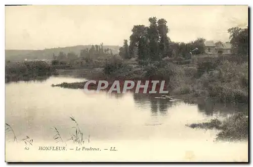 Ansichtskarte AK Honfleur Le Poudreux