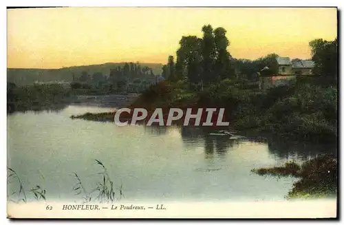 Ansichtskarte AK Honfleur Le Poudreux