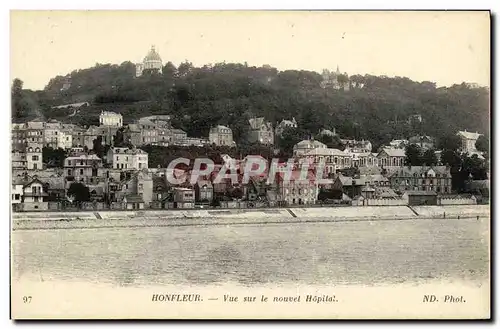 Ansichtskarte AK Honfleur Vue sur le nouvel hopital