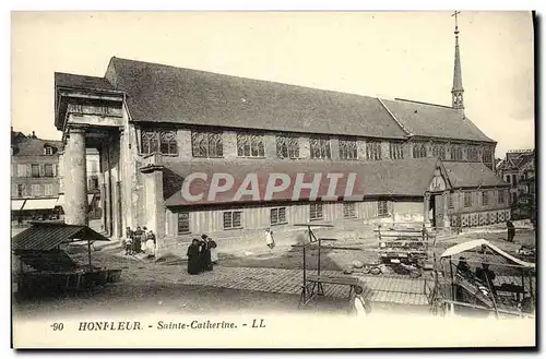 Cartes postales Honfleur Sainte Catherine Marche