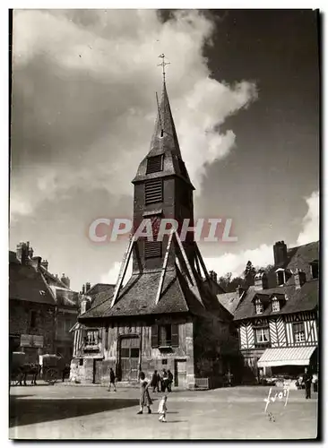 Cartes postales moderne Honfleur Le Clocher de L Eglise Saint Catherine