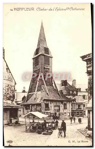 Ansichtskarte AK Honfleur L Eglise Saint Catherine Marche