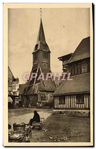 Cartes postales Honfleur Eglise Saint Catherine