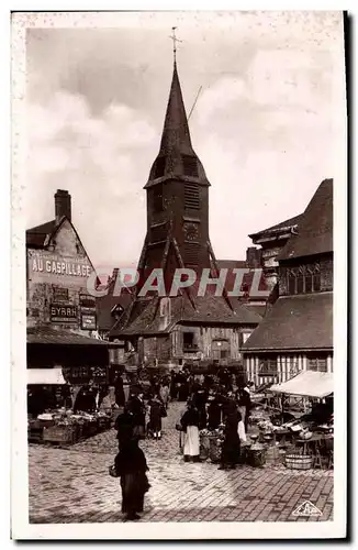 Cartes postales Honfleur L Eglise Sainte Catherine Marche