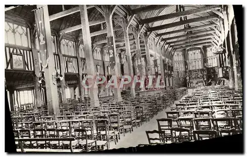 Moderne Karte Honfleur Interieur de L Eglise Sainte Catherine