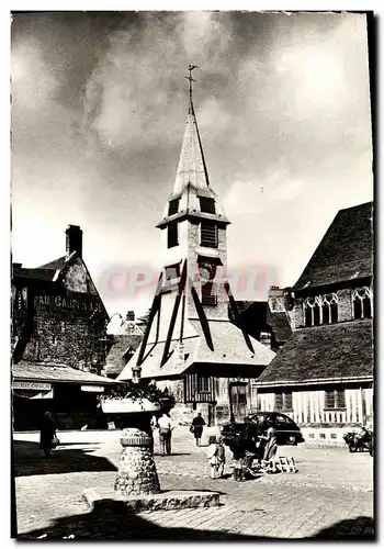 Moderne Karte Honfleur L Eglise Sainte Catherine