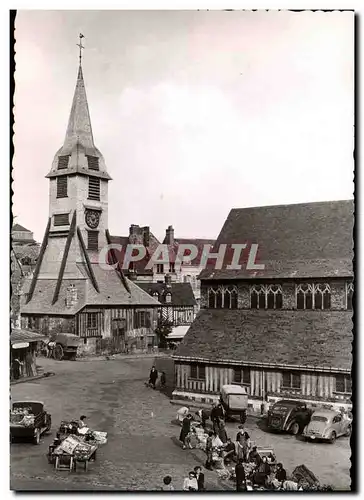 Moderne Karte Honfleur L Eglise Sainte Catherine Marche