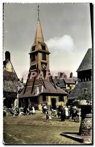 Moderne Karte Honfleur Le clocher de Eglise Sainte Catherine