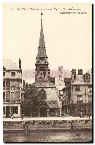 Ansichtskarte AK Honfleur Ancienne Eglise Saint Etienne