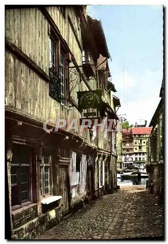 Cartes postales moderne Honfleur Le Musee et Rue de la Prison