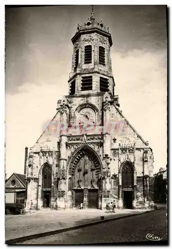 Moderne Karte Honfleur L Eglise St Leonard