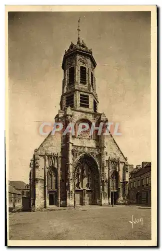 Ansichtskarte AK Honfleur L Eglise St Leonard