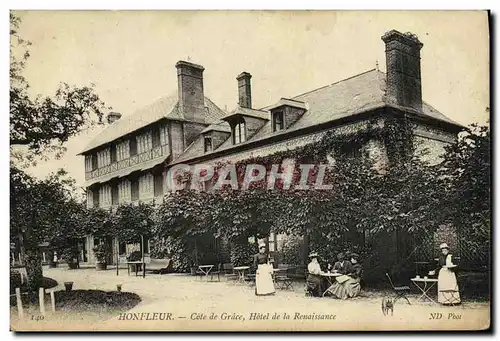 Cartes postales Honfleur Cote de Grace Hotel de la Renaissance