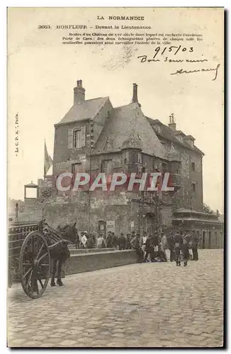 Cartes postales Honfleur La Lieutenance