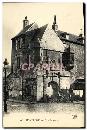 Cartes postales Honfleur La Lieutenance