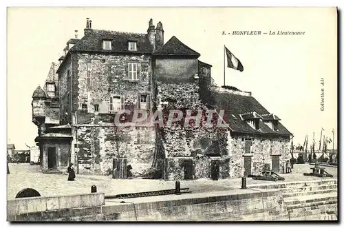 Cartes postales Honfleur La Lieutenance