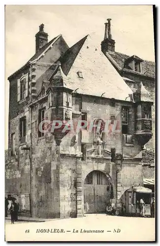 Cartes postales Honfleur La Lieutenance