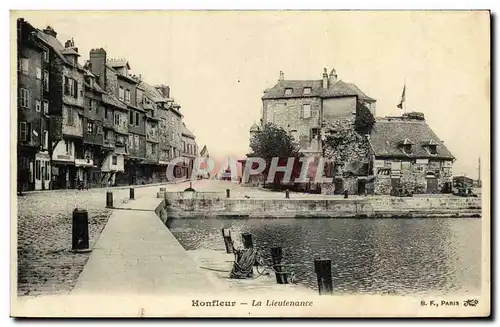 Cartes postales Honfleur La Lieutenance