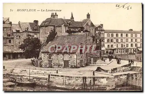 Cartes postales Honfleur La Lieutenance