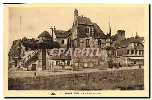 Cartes postales Honfleur La Lieutenance