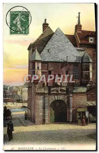 Cartes postales Honfleur La Lieutenance