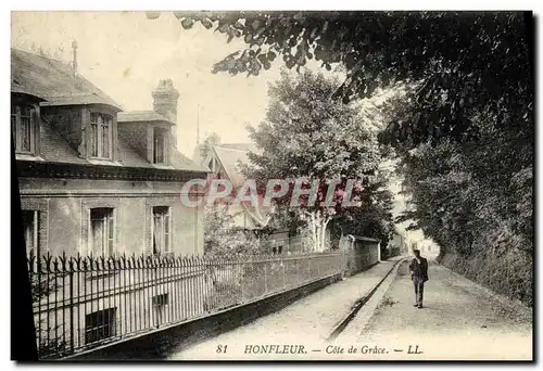 Cartes postales Honfleur Cote de Grace