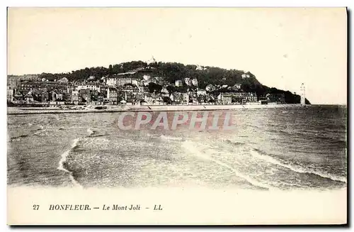 Cartes postales Honfleur Le Mont Joli