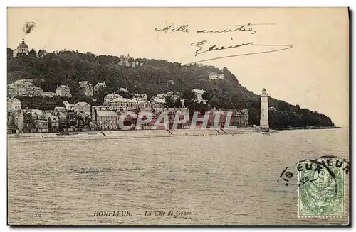 Cartes postales Honfleur La Cote de Grace