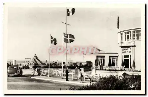 Moderne Karte Deauville Plage Fleurie Un coin de la Plage au Yacht Club