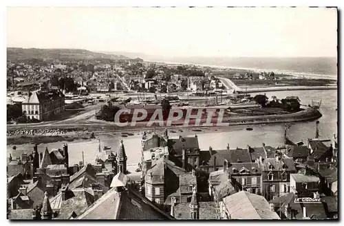 Moderne Karte Deauville La Plage Fleurie Vue generale