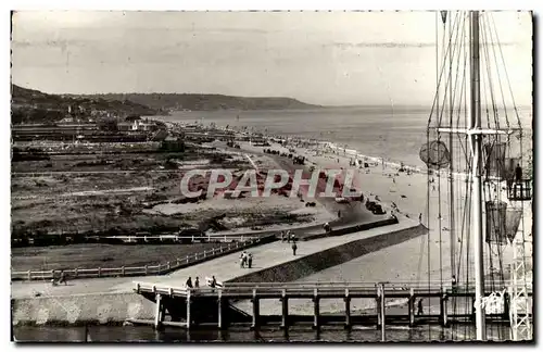 Cartes postales moderne Deauville La Plage Fleurie Vue Panoramique