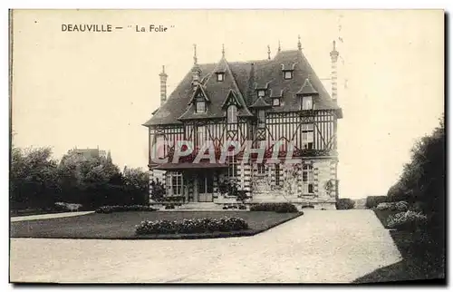 Cartes postales Deauville La Folie