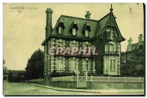 Cartes postales Deauville Villa Guili