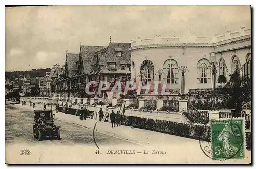 Cartes postales Deauville La Terrasse