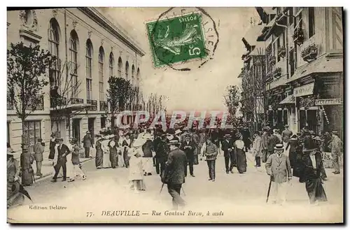 Cartes postales Deauville Rue Gontaut Biron