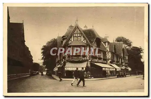 Cartes postales Deauville La Plage Fleurie Rue de l Ecluse et Desire le Hoc Magasin au Printemps