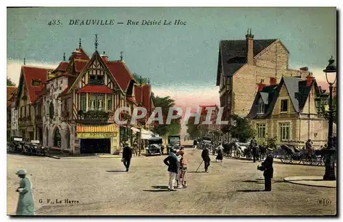 Cartes postales Deauville Rue de l ecluse Magasin au Printemps