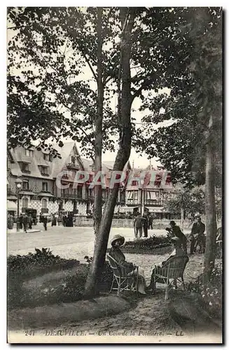 Cartes postales Deauville Un Coin de La Potiniere