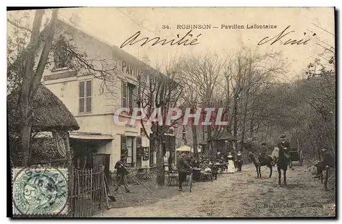 Cartes postales Robinson Pavillon Lafontaine TOP