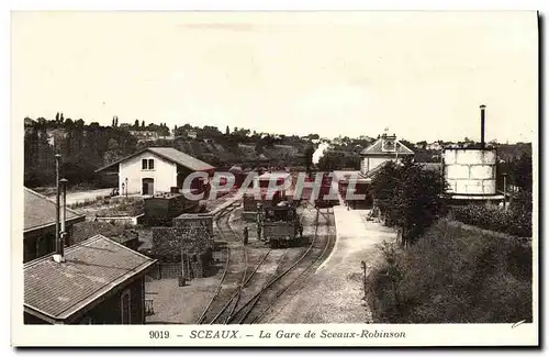 Ansichtskarte AK Sceaux La Gare de Sceaux Robinson Train