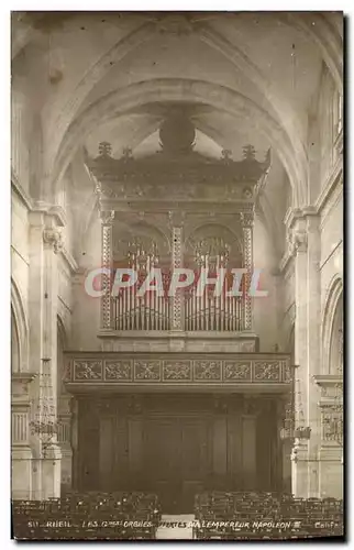 Cartes postales Rueil Les orgues offertes par l empereur Napoleon III